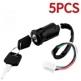 Resim Honda Kawasaki İçin 5 Adet Motosiklet Elektrikli Marş Kontak Anahtarı 5 Adet 