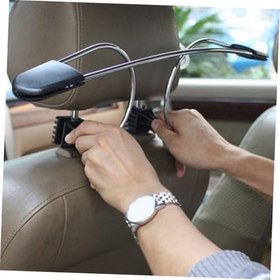 Resim ULTECHNOVO Araç Baş Desteği Askısı Araba Koltuğu Askısı Takım Elbise Askısı Gömlek Askısı Çanta Tutucu Sağlam Malzeme Kullanımı Kolay 