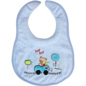 Resim Sevi Bebe Ağız Salgı Önlüğü Art-50 Arabalı Çok Renkli 