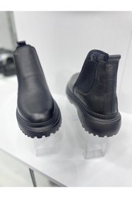 Resim CT SHOES HAKİKİ DERİ KÜRKLÜ CHELSE 