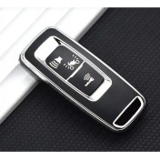 Resim Honda Pcx 2021 ve 2025+ Model Uyumlu Anahtar Kılıfı Siyah/gümüş Forza Için Uymaz 2.resime Bakınız 