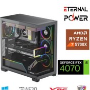 Resim ETERNAL POWER RYZEN 7 5700X 32G DDR4 1TB M.2 RTX4070 A520 T750W 