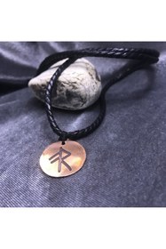 Resim markajda Bınd Runes Enerji (orka) Bağlama Rün Kolye 