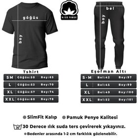 Resim Green Dragon Baskılı Eşofman Takımı S/m / Siyah Siyah 