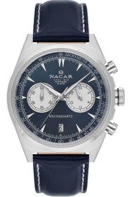 Resim Nacar SAFİR CAM SPOR MAVİ ERKEK KOL SAATİ NC38-299021-ALL3 
