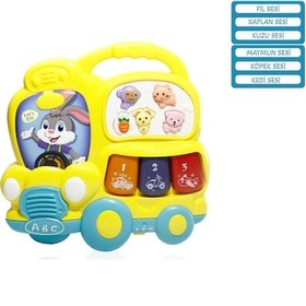 Resim Vardem Oyuncak Işıklı Ve Müzikli Otobüs Bebek Piyanosu Vrd-jlg-855-67a 