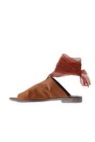 Resim Bueno Shoes Taba Deri Kadın Parmak Arası Terlik 01wn5008 