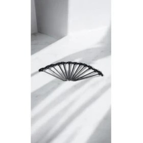 Resim Die Grup Çadır Kazığı 12'li Set, Siyah, Plastik ve Metal, T-Şekilli Tasarım, 20CM Uzunluk, Kamp ve Açık Hava Etkinlikleri Için 