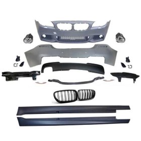 Resim Oled Garaj BMW 5 Serisi İçin Uyumlu F10 M-Tech Body Kit ( Sis Lambası Dahil ) 2010-2014 