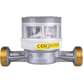 Resim zenner Alman Sıcak Su Sayacı Dn 20 -130mm 