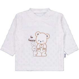 Resim Albimini Tavşanlı Ayı Patikli 2Li Pijama Takım 1-6 Ay Pijama Takımı - Ekru - Ekru / 3-6 Ay 
