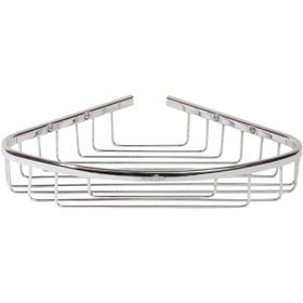 Resim Meloni Pirinç Oval Tekli 18x18 Şampuanlık Krom 