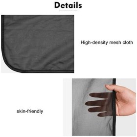 Resim Ulzyvf Evrensel Manyetik Araç Güneşlik - Nefes Alabilir Mesh, Direkt Güneş Koruma 