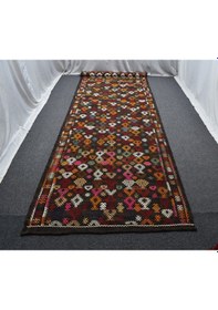 Resim Zehra Abla Halı El Dokuma Otantik Yekpare Dikişsiz Battal Boy Yolluk Yün Kilim 6335 