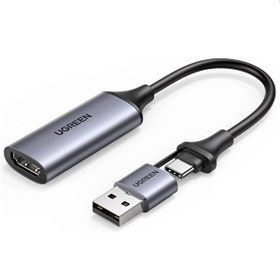 Resim Ugreen 40189 CM489 1080P 30Hz USB Type-C Video Capture Kart HDMI Görüntü Yakalama Kartı 