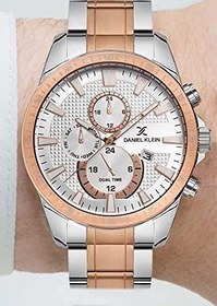 Resim Daniel Klein DK013452F-03 Erkek Gri Çelik 45 mm Saat 