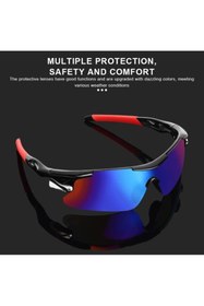Resim AyShop Unisex Yol Yürüyüş Bisiklet Tırmanış Spor Koruyucu Güneş Gözlüğü 