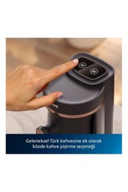 Resim Philips Modern 5000 Serisi 4 Fincan Kapasiteli Közde ve Sade Türk Kahvesi Makinesi 220 - 240 V C / F 