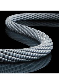 Resim Çelik Halat 8 MM 1 Metre 6X7 