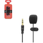Resim MİKROFON YAKA PC AUX 3.5MM 1.5MT HADRON HD-556 