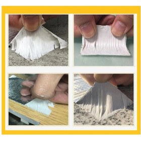 Resim Çamur Bant Çatı Izolasyon Ses Su Yalıtım Tamir Sakız Bandı Gri 48 mm x 2 Metre 1 Adet 