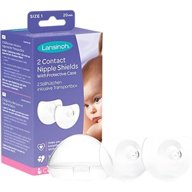 Resim Lansinoh İkili Silikon Göğüs Ucu Koruyucu 20mm 