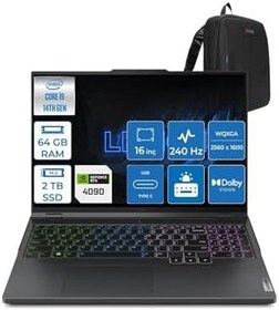 Resim Lenovo Legion Pro 7 I9-14900HX 64GB 1tb + 1tb SSD 16GB/RTX4090/175W 16" 240Hz 500NITS Hdr Wqxga Freedos Taşınabilir Bilgisayar L83DE002XTR12 + Zettaçanta 