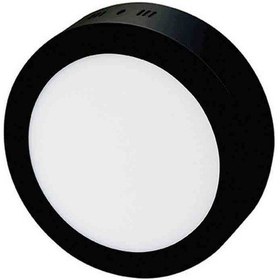 Resim Cata Ct-5235 18 W Sıvaüstü Siyah Kasa Yuvarlak Led Panel Beyaz Diğer 