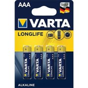 Resim Varta Aaa 1.5 V Alkalin Ince Kalem Pil 4'lü Paket 