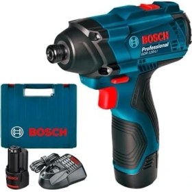 Resim Nisar Store Professional Gdr 120-LI Akülü Darbeli Somun Sıkma (12 Volt, 2 x 2,0 Ah Akü, Şarj Cihazı, Plastik Çanta, 100 Nm Maks. Tork, 1/4" Altıgen Uç Girişi) 