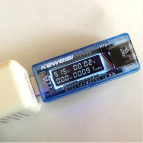 Resim valkyrie Keweisi USB Tester Akım Ölçer Voltmetre Ampermetre 