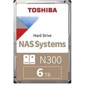 Resim TOSHIBA MN10ADA600S DSK 3.5'' 6TB 7200 SATA3 256MB N300 NAS 