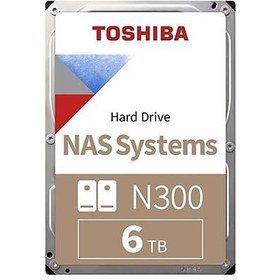 Resim TOSHIBA MN10ADA600S DSK 3.5'' 6TB 7200 SATA3 256MB N300 NAS 