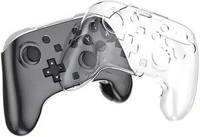 Resim LYEAA Transparent Hard Case Cover for Switch 2 Pro Controller Protective Shell Gaming Accessory 