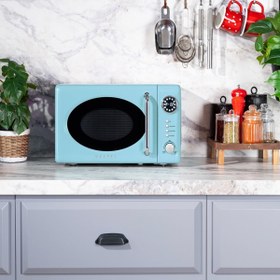 Resim Vestel MD 20 YD Retro Düş Mavisi Mikrodalga Fırın 20265356 