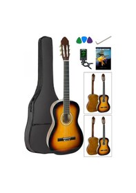 Resim Victor Klasik Gitar Seti Gün Batımı Renk 