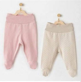 Resim Andywawa 2'li Bebek Patikli Pantolon Ac26046 Pembe 