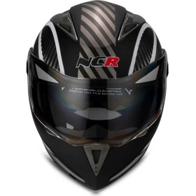 Resim NCR Çene Açılır Kask Ekstra Yedek Siyah Cam 