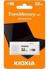 Resim Kıoxıa 32gb U301w Usb 3.2 Gen 1 Flash Bellek Beyaz 