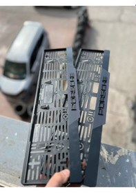 Resim Porche Model Mat Pleksi Plakalık 