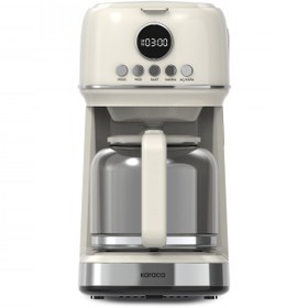 Resim Karaca Multibrew Retro Filtre Kahve Makinesi Cream 