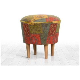 Resim Lorencehome Rug Puf - Yeşil 