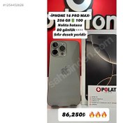 Resim Apple iPhone 16 Pro Max İkinci El TR | 256 GB | Natürel Titanyum İkinci El İPHONE 16 PRO MAX-256GB-80 GÜNLÜK-HATASIZ-PİL 100