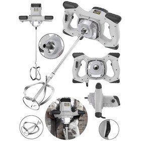 Resim Graizer Mx - 3000 Bakir Sargi 6 Kademe Devirli Ayarlı Elektirikli Alçı Boya ve Harç Karıştırıcı Mikser Gri 