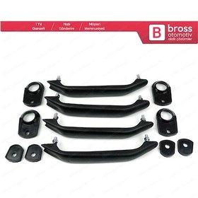 Resim Renault 12 Toros için Dış Kapı Kolu Takımı 7702128088 N11.14100 