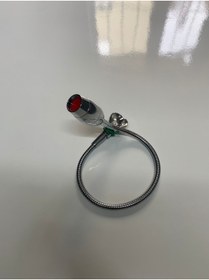 Resim GÜNGÖR OTO AKSESUAR ETİKETÇİLERE ÖZEL KROM EZME KIRMIZI IŞIK 