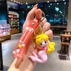 Resim Baijiafu2 Yeni Çizgi Film Animasyon Stitch Serisi Yumuşak Kauçuk Anahtarlık Bebek Çantası Kolye Anahtarlık Küçük Hediye (Yurt Dışından) 