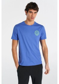 Resim Hummel Calvert Kısa Kollu Tişört 912202-7837 Mavi 