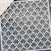 Resim DIY Delight, Japon Çiçek Desenli Şablon DIY El İşleri, Scrapbooking, Kart Yapımı & Dekor için - Dayanıklı Plastik Kabartma Şablonu 
