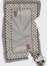 Resim Gri Sepetli Fırın Mutfak Havlusu 30X50Cm 